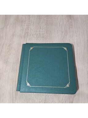 Creative Memories Green 7x7 Scrapbook Album